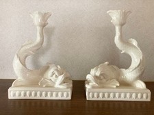 Wedgwood prestige collection Dolphin candle pair set 250th LTD 500 F/S from JP