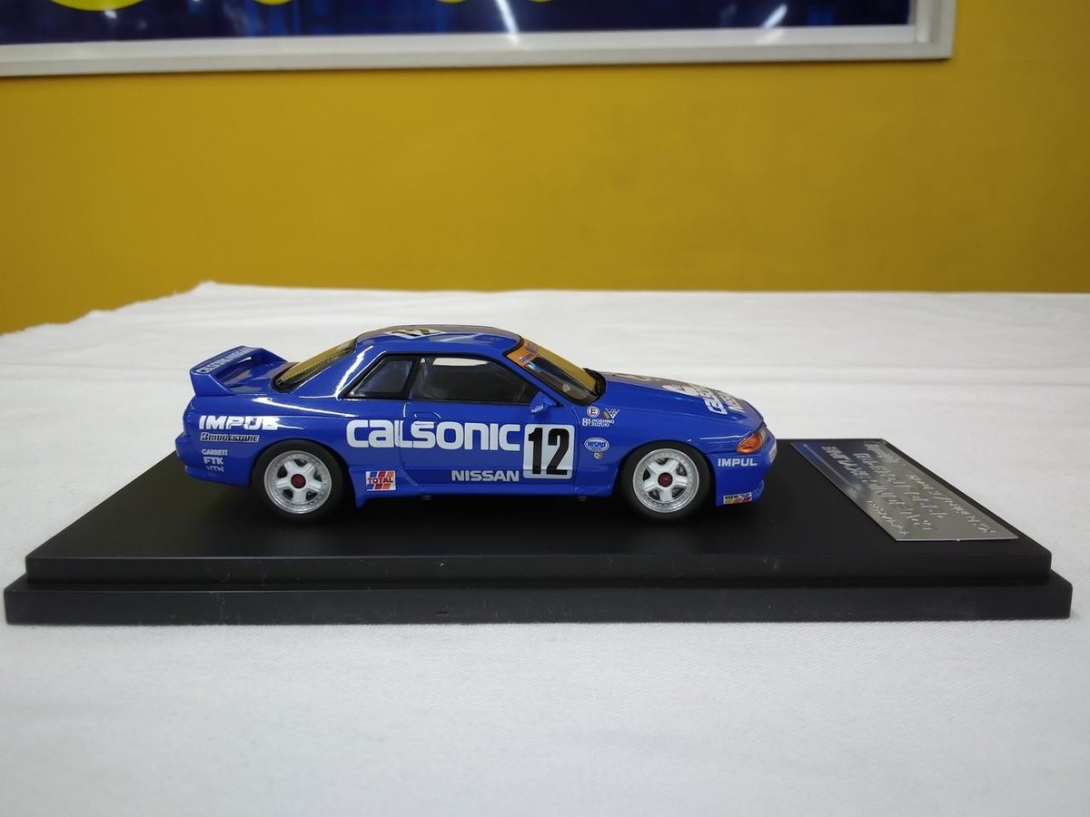 ミニカー 1/43 hpi-racing CALSONIC SKYLINE 1990 HPI Racing 1/43 8023 CALSONIC NISSAN SKYLINE GT-R (#12) 1990