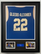 Shai Gilgeous-Alexander Signed Jersey Framed W/ JSA COA University of Kentucky
