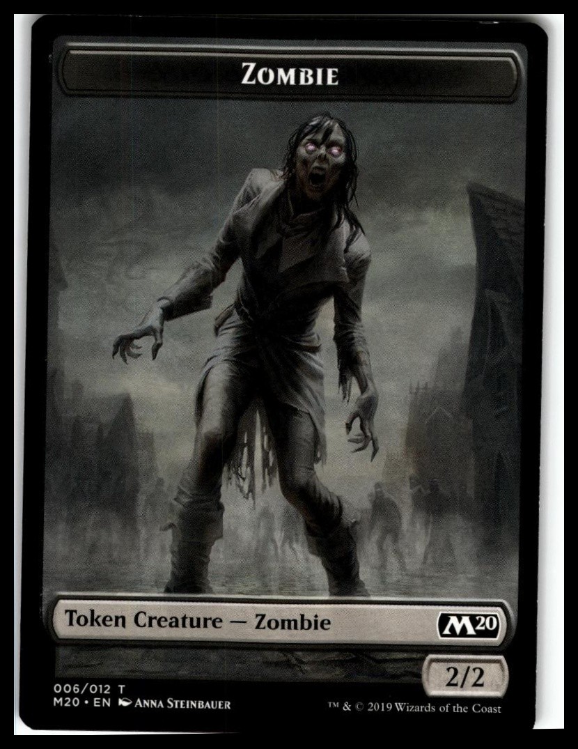Eldritch Moon #5 Zombie Token (005)