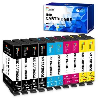 604XL Tintenpatronen kompatibel 10er Pack, 4Schwarz 2Cyan 2Magenta 2Gelb 