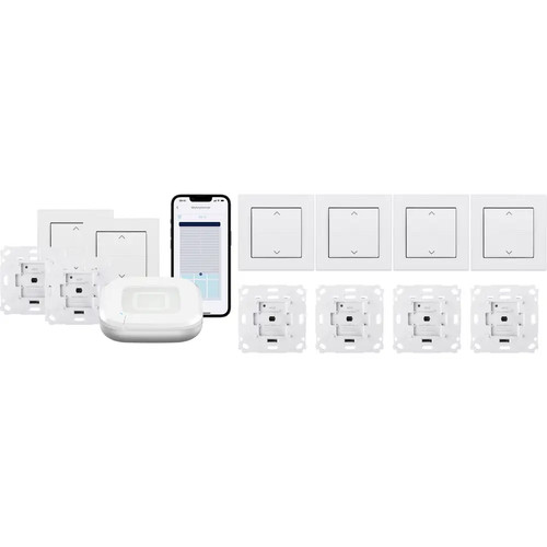 Homematic IP Starterkit Rollladen-Steuerung für 6