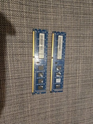 8GB (2x4GB) Ramaxel PC3L-12800U DDR3L-1600MHz Desktop RAM RMR5030MN68F9F-1600
