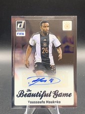 2023-24 Donruss #BG-YM Youssoufa Moukoko The Beautiful Game Autographs