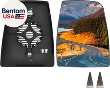 Passenger Right Side Upper Mirror Glass Replacement for Ford Transit 150 250 350