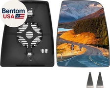 Passenger Right Side Upper Mirror Glass Replacement for Ford Transit 150 250 350