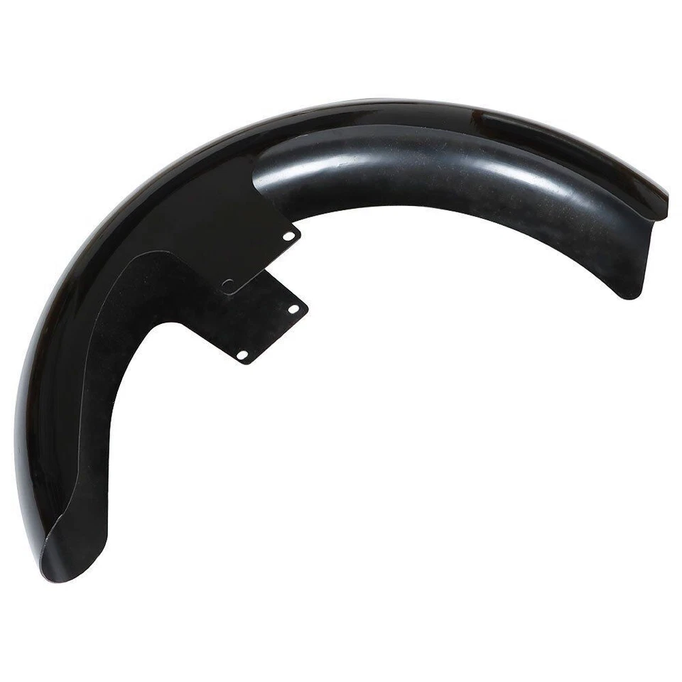 Guardabarros delantero envolvente negro mate 21" para Harley Bagger Touring Electra Street Glide Foto 3 de 4