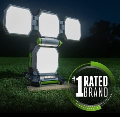 EGO POWER+ Portable Area Light - Gray/Black/Green (LT1000) New In Box! LED!