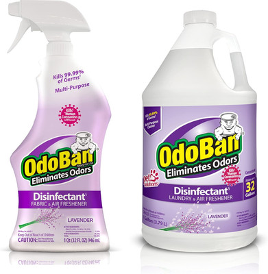 Ready-To-Use Disinfectant and Odor Eliminator, Made in the USA, Lavender Scent,