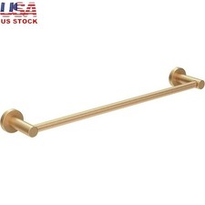 Brass Wall Mounted Towel Bar Heavy Duty Bathroom Holder W/ Hardware 18 Inch New