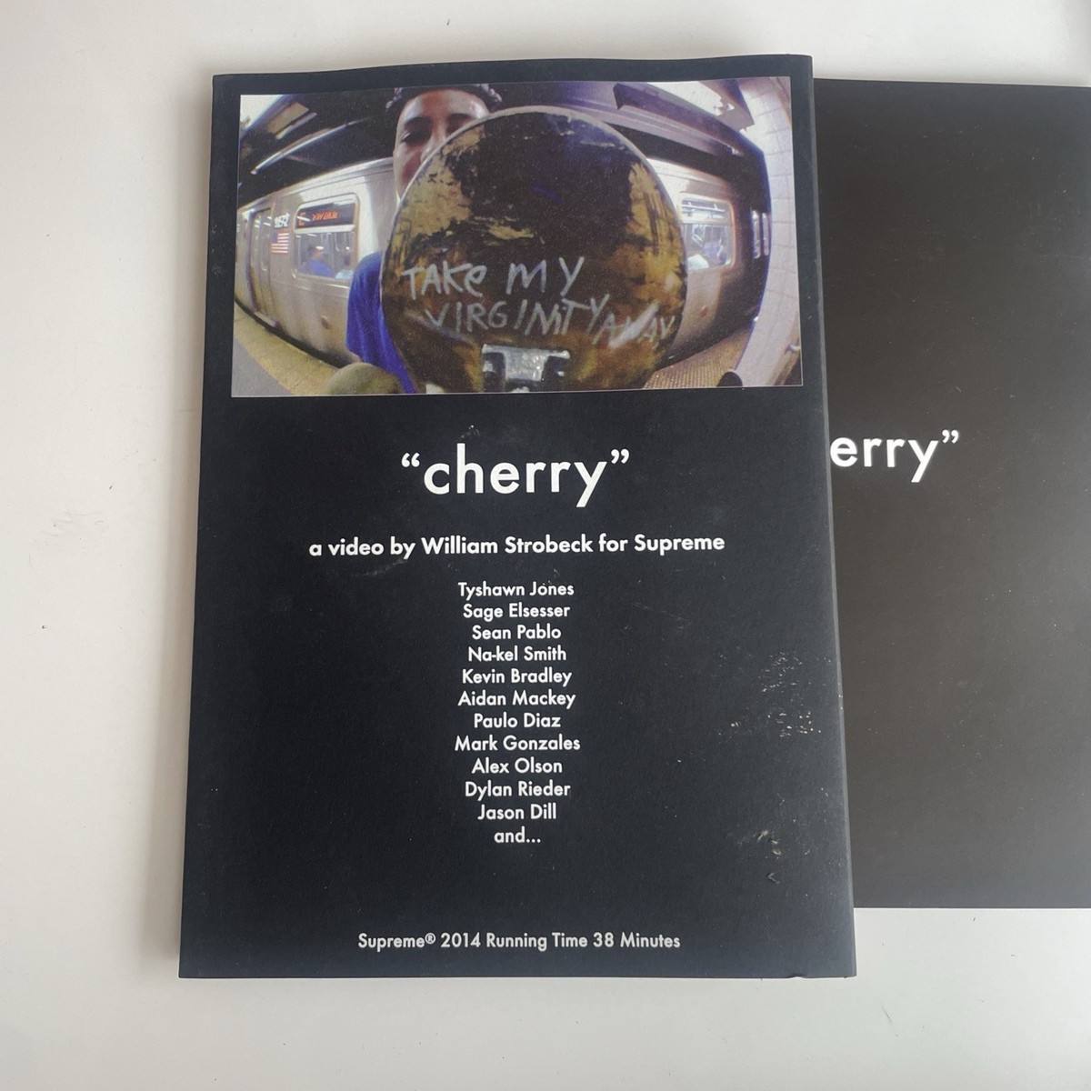 SS14 Supreme Cherry DVD Booklet William Strobeck 2014 Rare