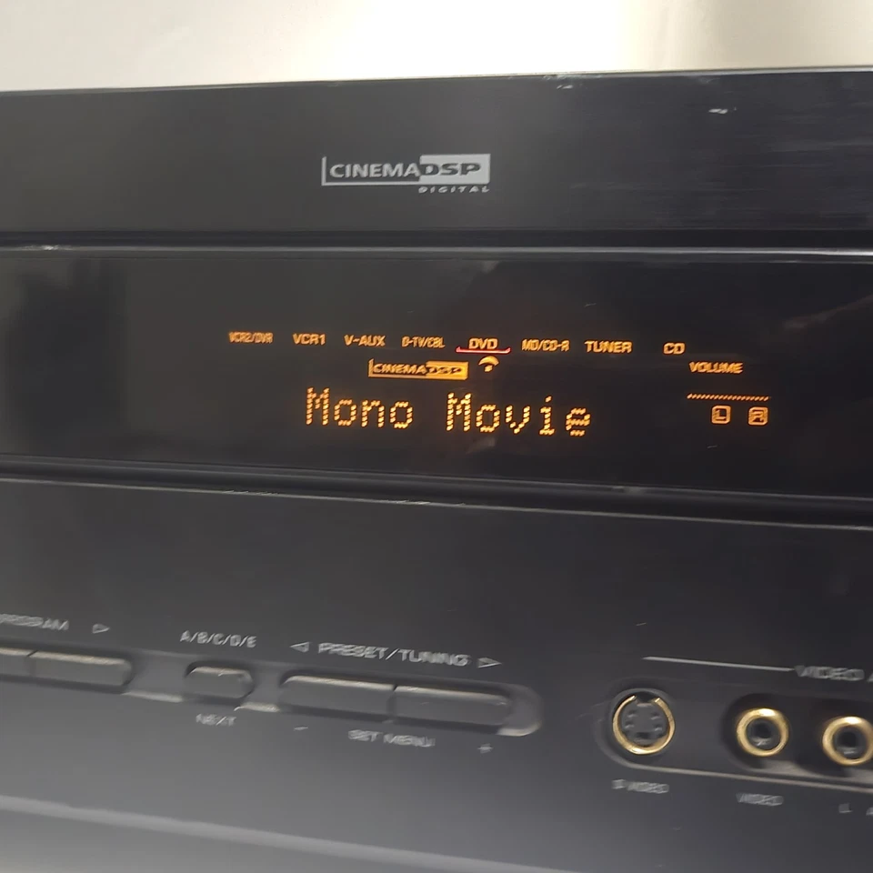 Yamaha RX-V640  Receiver 6.1 Channel Receiver - Image 3 of 4