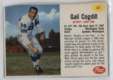 1962 Post Gail Cogdill #47 7xm