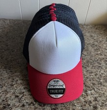 Lot Of 12 Trucker Hat Mesh Back Cotton Front Snapback Baseball Cap Blank