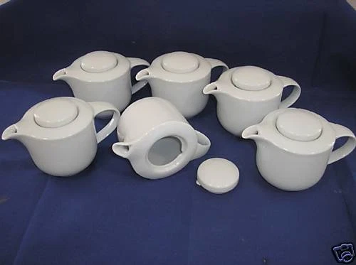 TRP 1 Stück Teekanne Eschenbach Dual weiß Abverkauf