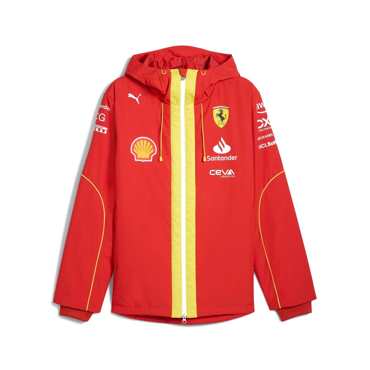 Ferrari F1 ナイロンジャケット 2024 Ferrari F1 Men's Team Pro Rain Jacket (XL) | eBay