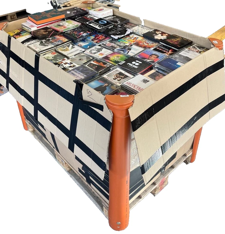 CD Palette - über 3000 Stück - Jegliche Genres vertreten - Hammerdeal | CD