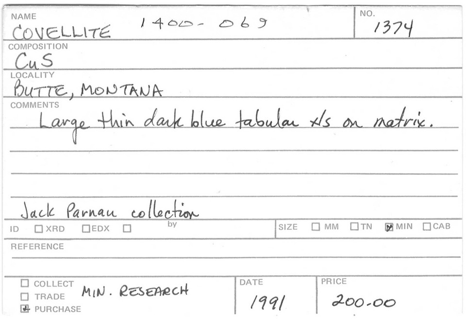 Covellite, Butte, Silver Bow County, Montana 1400069 eBay