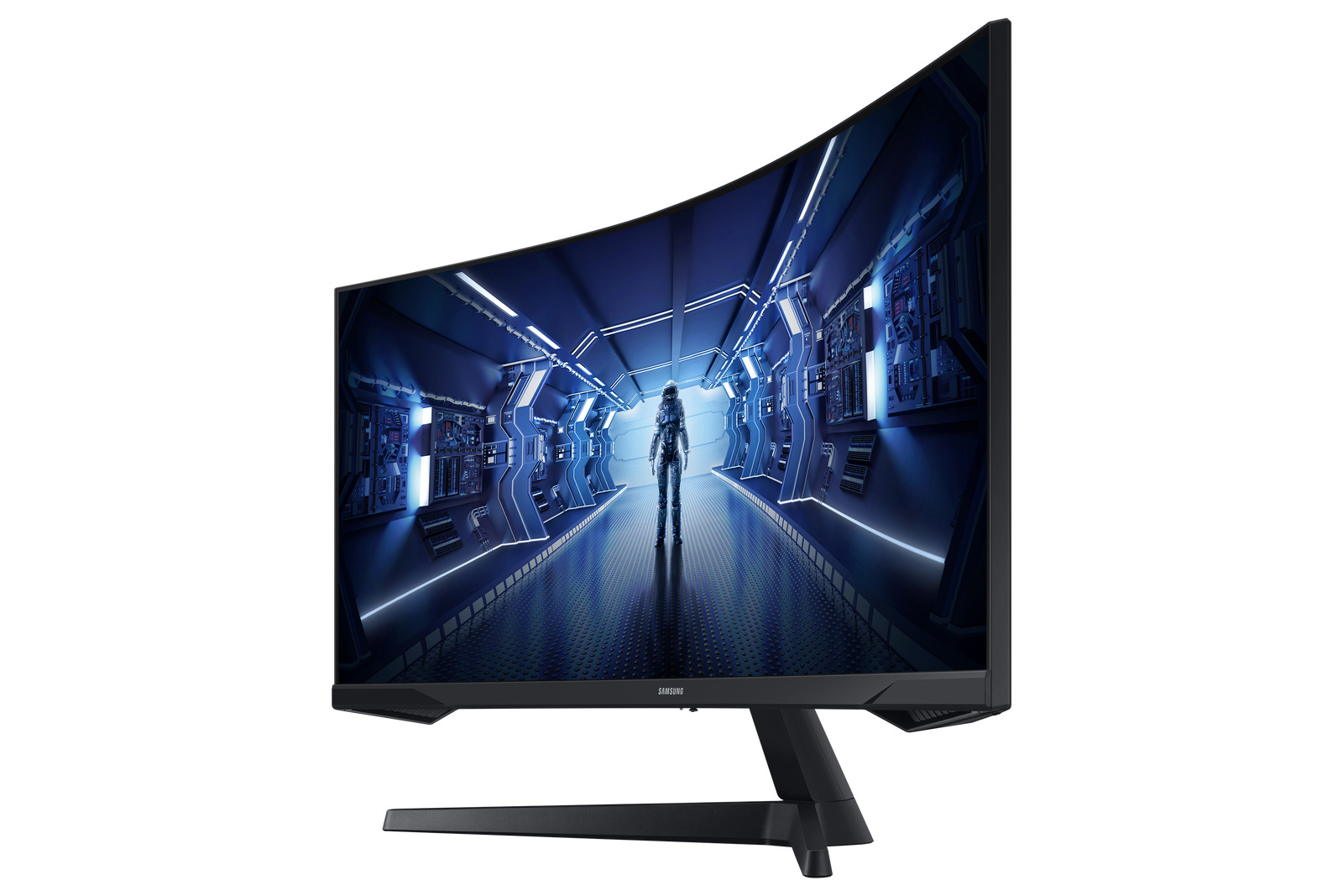 Samsung Gaming Monitor Odyssey G5 (34 Zoll) VA-Panel, UWQHD-Auflösung