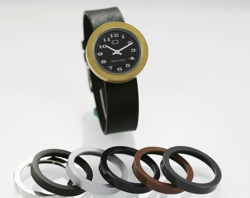 Montre Femme Charles Delon - Boîtier Acier, Bracelet Acier - Quartz - Or & Or Blanc