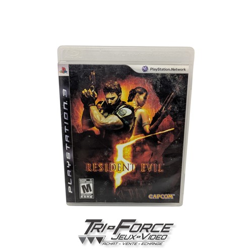 Resident Evil 5 Playstation 3 PS3 CIB Complete, tested free shipping - 第 1/2 張圖片