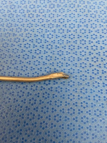 Shutt-Linvatec 32.16314 Blunt Left Tip Forceps 2.75mm Arthroscopic - Picture 5 of 9