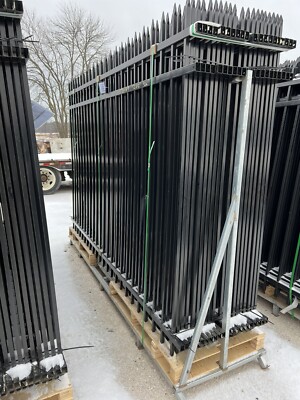 200 feet of steel fencing 10' panels Suihe 7' Tall | eBay
