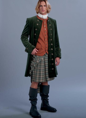OOP NEU McCall's M7762 HERREN OUTLANDER JACKE KOSTÜM MUSTER UNGESCHNITTEN 38-52 - Bild 4 von 6