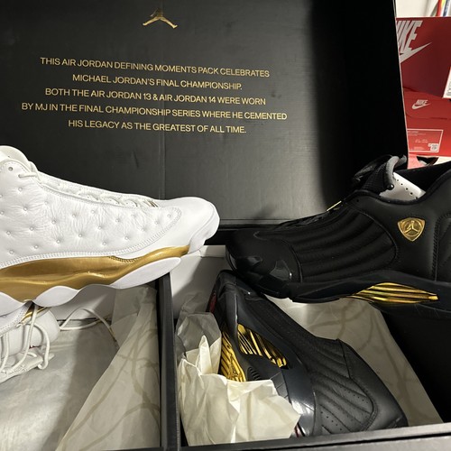 Size 13 - Air Jordan 13/14 Retro Defining Moments Pack