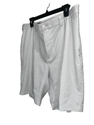 Roundtree & Yorke Performance Work Play Golf Shorts Men's Size 40X9 Striped
