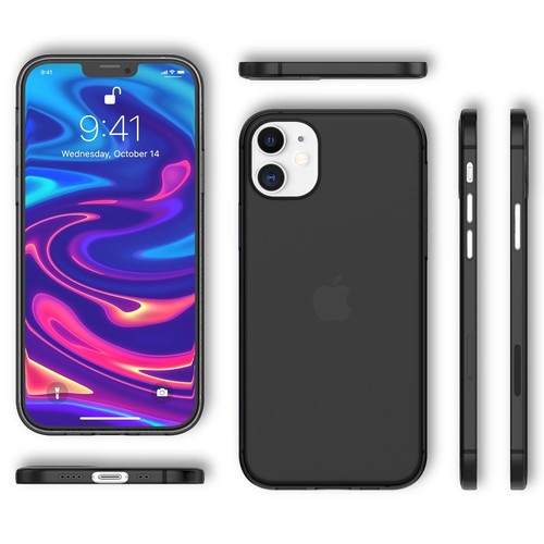 Custodia rigida extra sottile per iPhone 12 mini custodia cellulare custodia protettiva astuccio - Foto 8 di 15