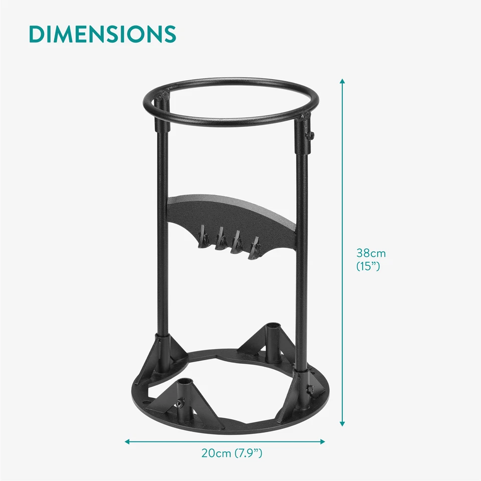 Fendeur de buche manuel - Fendeuse bois de chauffage en fonte 20 x 20 x 38 cm - Photo 3/4