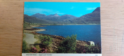Postkarte Loch Torridon Wester Ross 16.07.1986 gel_