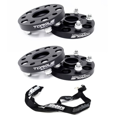 Torque Solution Forged Aluminum Wheel Spacer 56mm Hub 5x114.3 20mm (2 Pack)