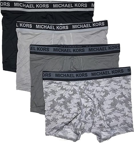 NWT Michael Kors Men`s Performance Poly Boxer Briefs 4 Pk,Pick your Size