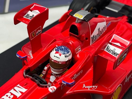 #3 Schumacher Ferrari F300 Tower Wings 1998 Diecast Model F1 Car 1/18 Werk83 - Picture 10 of 14