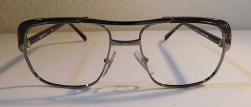Vintage COTTET 62-121 Gunmetal 50/20 Eyeglass Frame New Old Stock #L7 - Picture 3 of 6