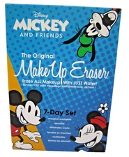 The Original MakeUp Eraser Disney Mickey & Friends 7 Day Set w/ Laundry Bag NWB