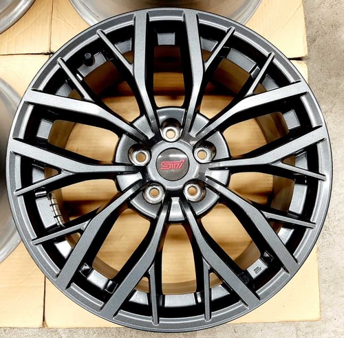 Enkei 5x114 Alloy Wheels Rims 19" ET55 For: Subaru Impreza VAB VAF STI 15-20 - Picture 10 of 10
