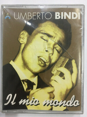 UMBERTO BINDI - IL MIOMONDO - MC 2 MUSICASSETTE NUOVO E SIGILLATO