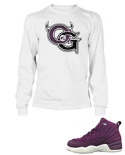 OG Graphic Sneaker Sport Tee Shirt To Match J12 BORDEAUX Mens Big Tall Sm T