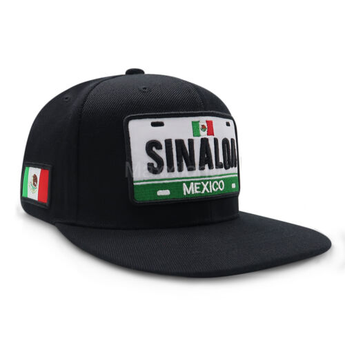 Mexikanische Snapback-Mütze Hecho en Mexico Baseballkappe für Männer flache Krempe Flagge Hüte - Bild 9 von 30