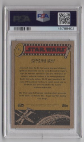 2019 Topps Star Wars Living Set #3 R2-D2 - PSA 10 GEM MT - Picture 2 of 2