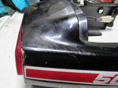 にゃたん 1987 Kawasaki Ninja EX500 Rear Seat Cover Cowl Tail light