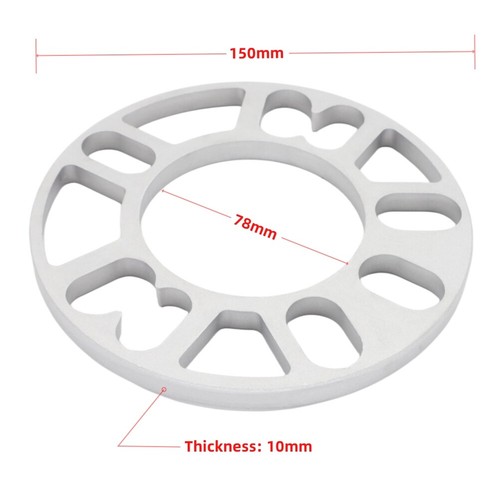 4Pcs Aluminum Wheel Rim Extended Spacers Shims Plate for 4 and 5 Stud Universal - Picture 2 of 8