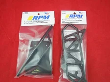 RPM TRAXXAS SLASH 2WD FRONT + REAR BLACK BUMPERS BUMPER 80952 81002 XL5 VXL 