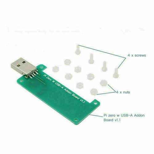 For Raspberry Pi Zero W/Raspberry Pi Zero 1.3 USB Addon Board USB-A Connector - Photo 2/8