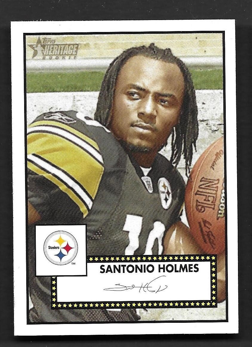 Santonio Holmes Topps Heritage #326 Base