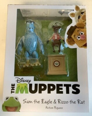 NEW Diamond Select Toys Disney The Muppets SAM THE EAGLE & RIZZO THE RAT Figures