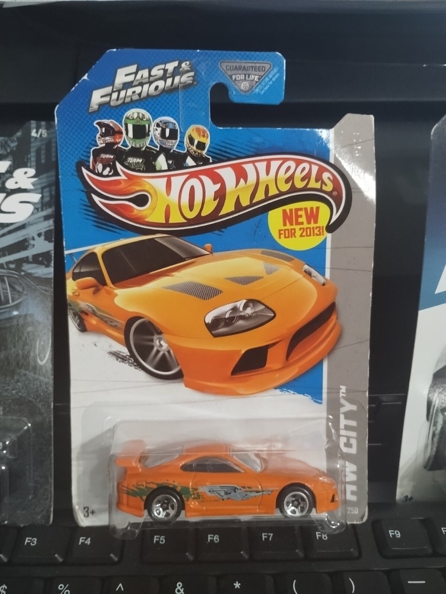 Hot Wheels 2013 Fast & Furious Toyota Supra HW City 5/250 1